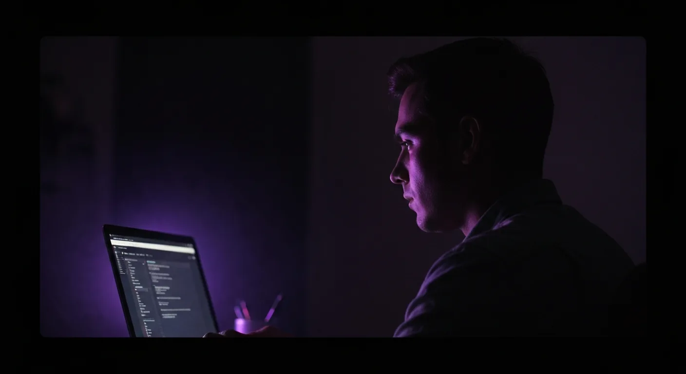 Arc Studio Pro beat cards vs ScreenWeaver timeline and script; dark technical sketch