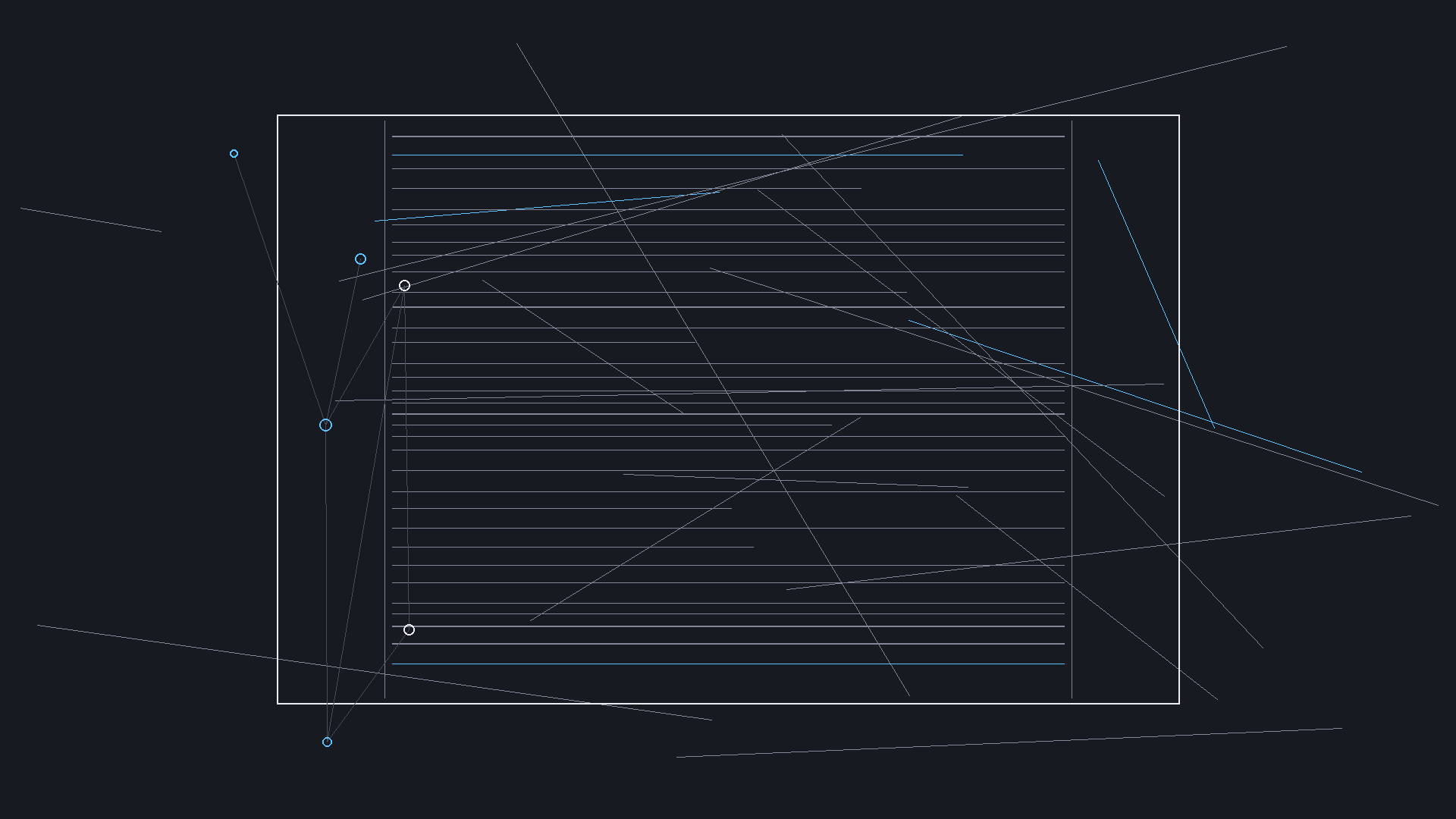 iPad screenplay margins and pins