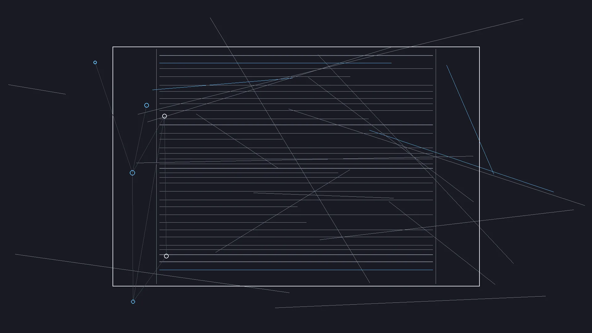 iPad screenplay margins and pins