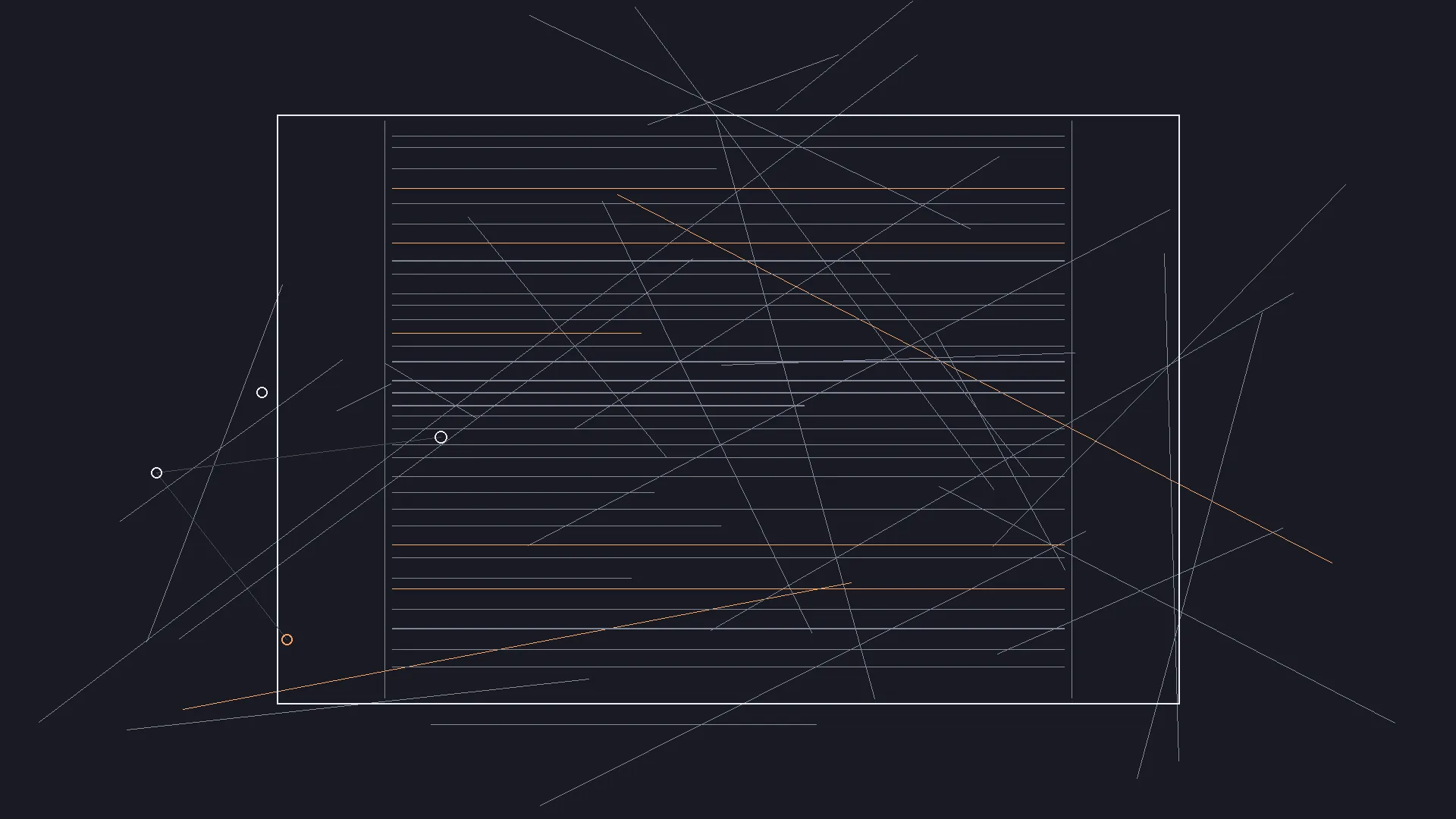 Storyboard wall indexed by scene number in script-to-screen development