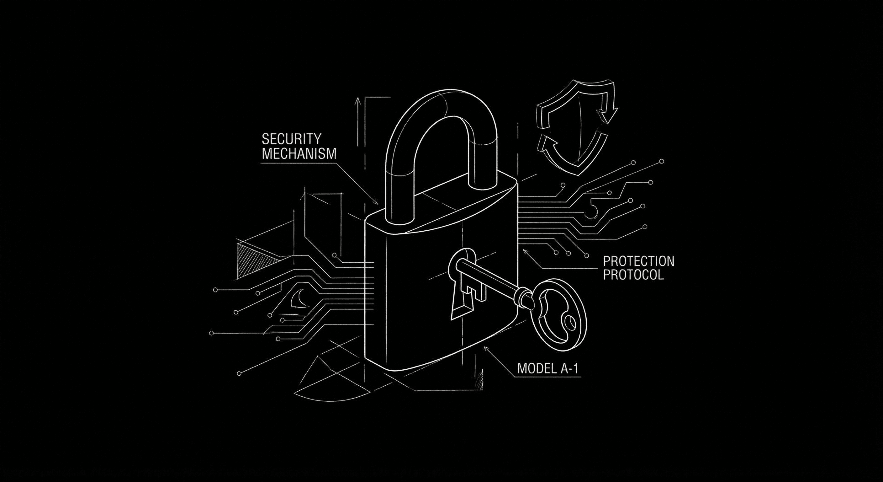 Lock and key: protection and security