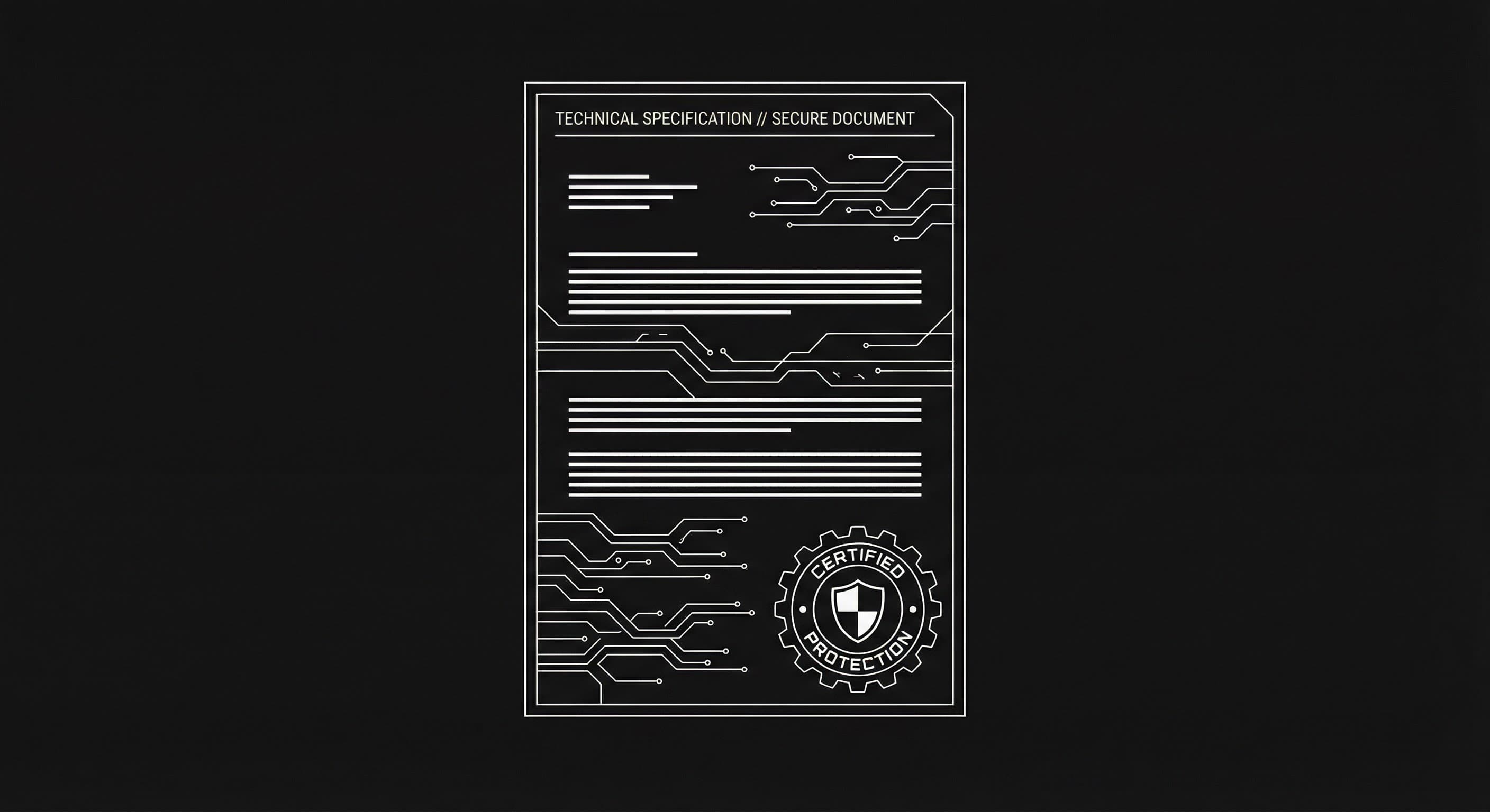 Copyright: document with seal