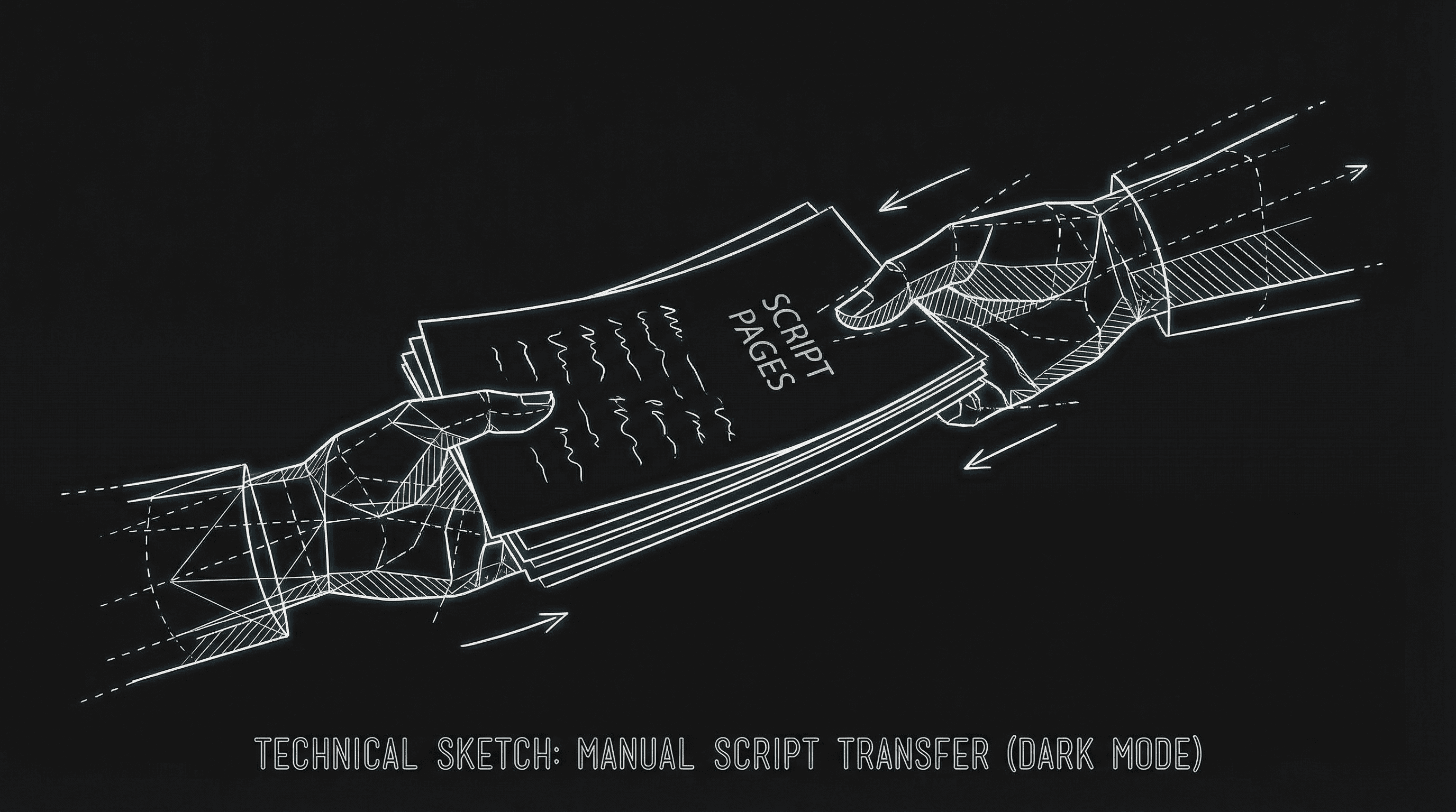 Hand passing script to another hand