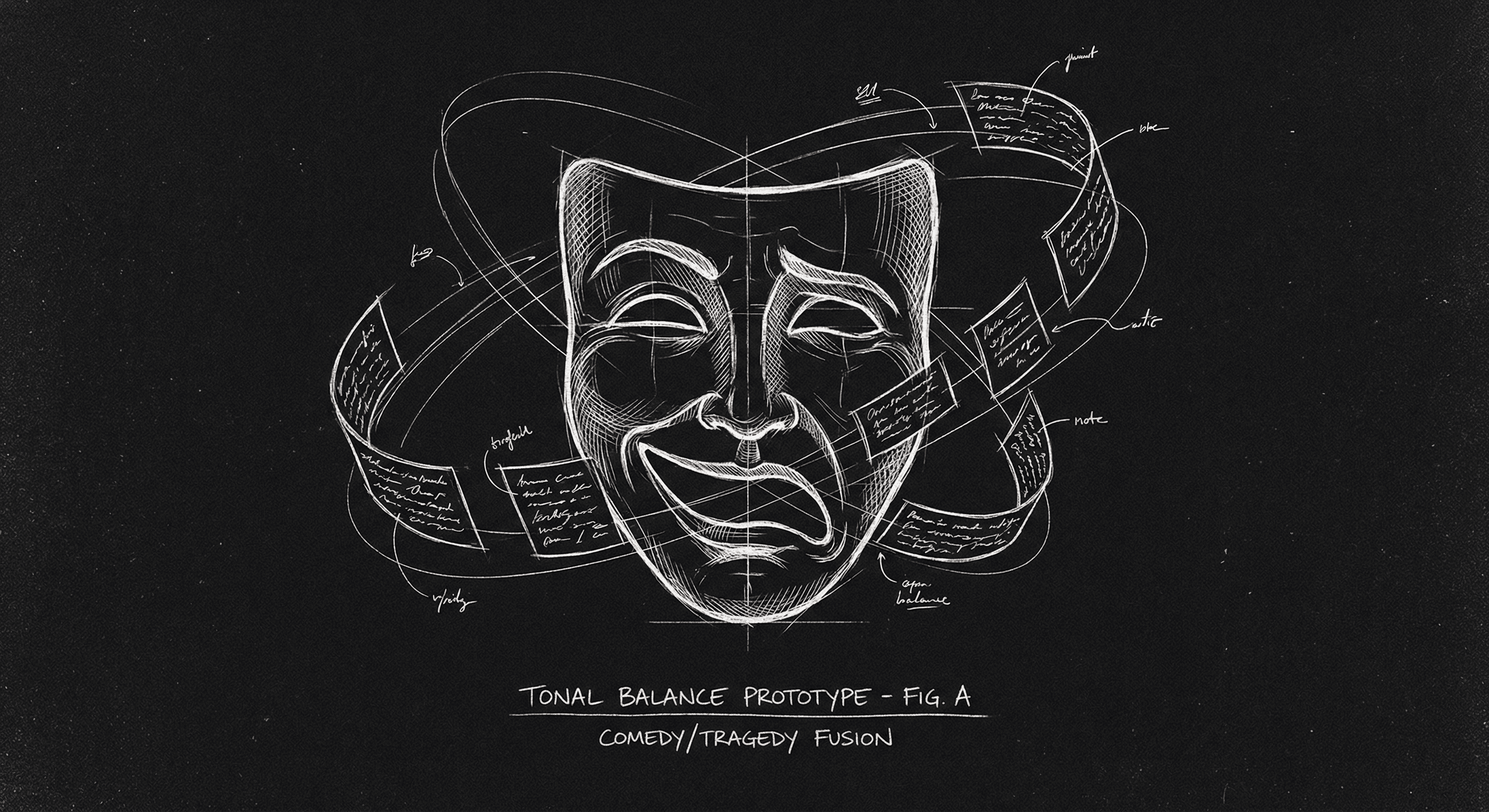 Comedy and tragedy fusion