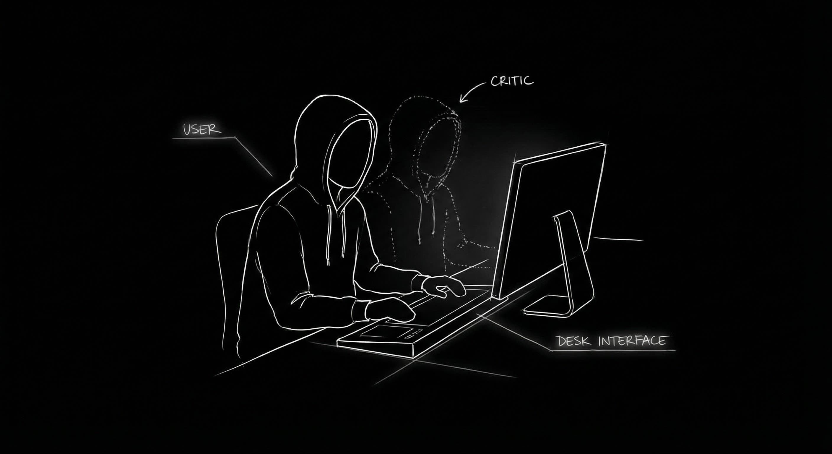 Writer and the internal critic