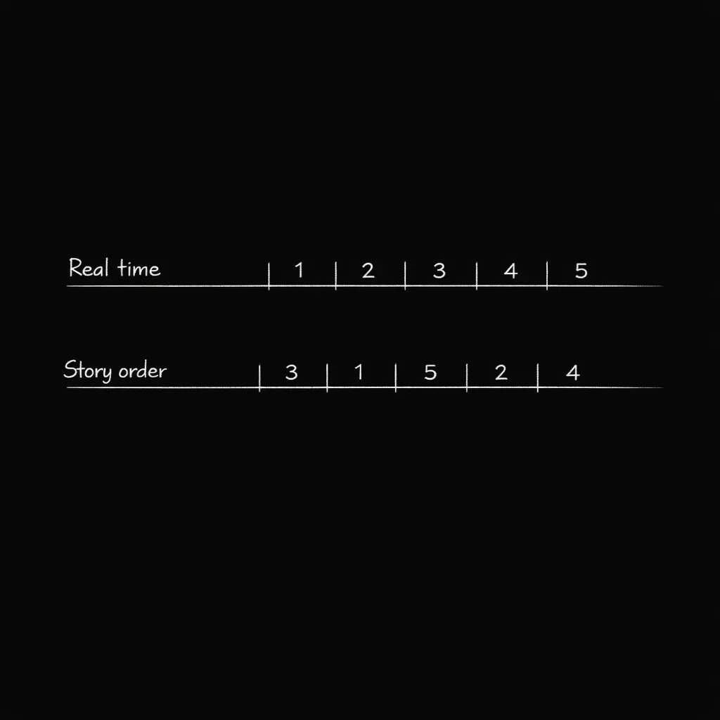 Chronological vs presentation order