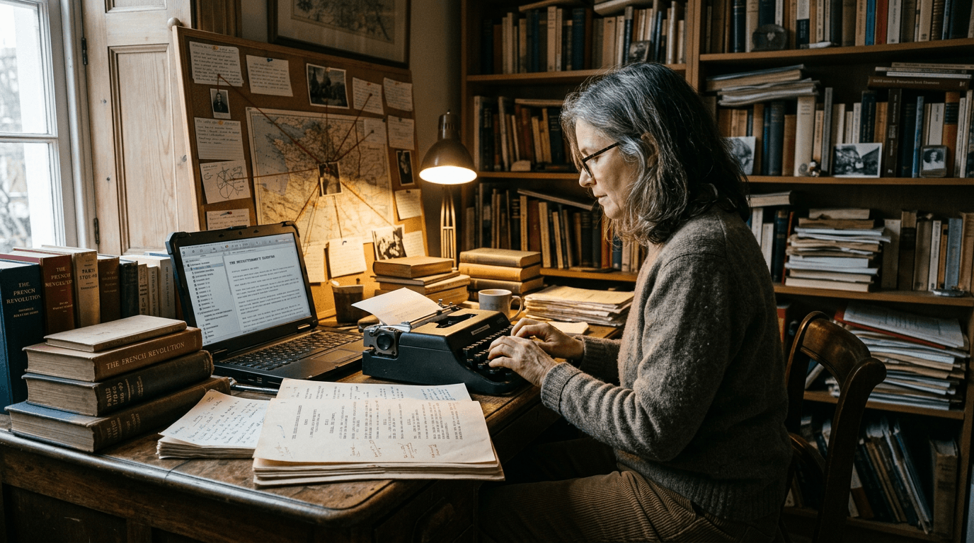 Cinematic workflow still, first angle, 35mm film grain