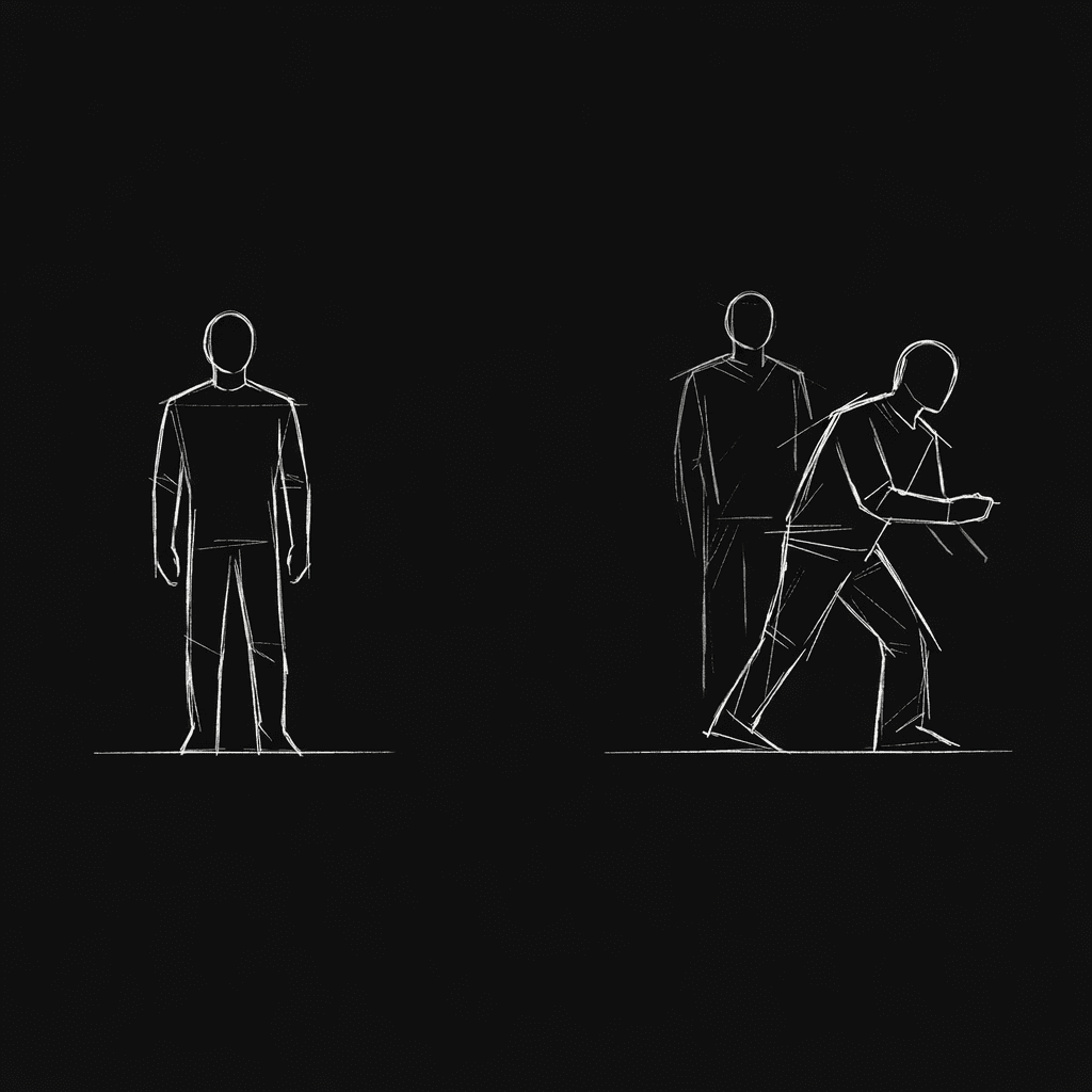 One character vs two: same or split