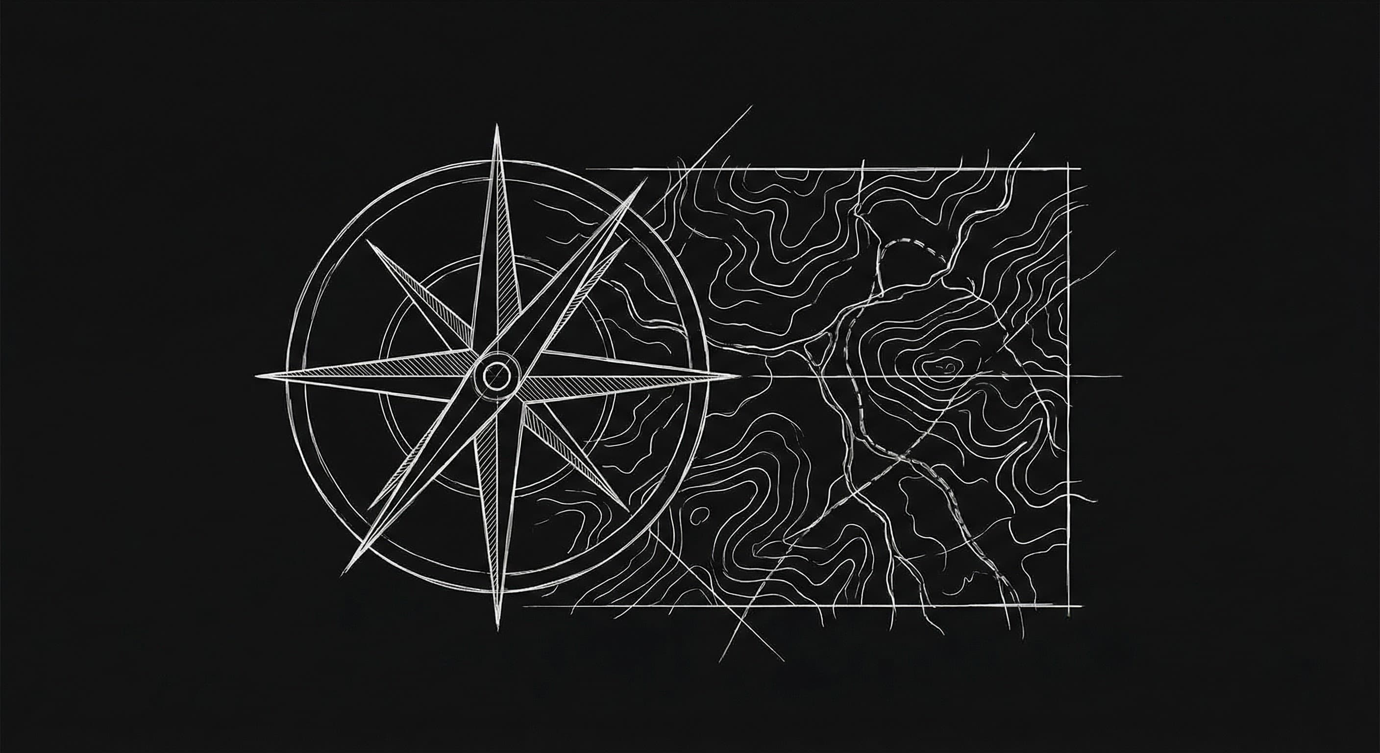 Compass and map: guidance without prescription