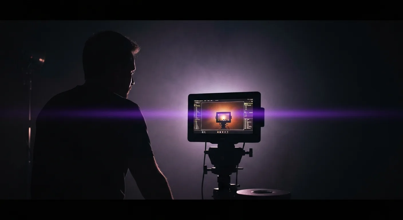 Seedance 2.5 coming to ScreenWeaver: a director reviewing a 4K cinematic shot on a film set, script-linked AI video generation