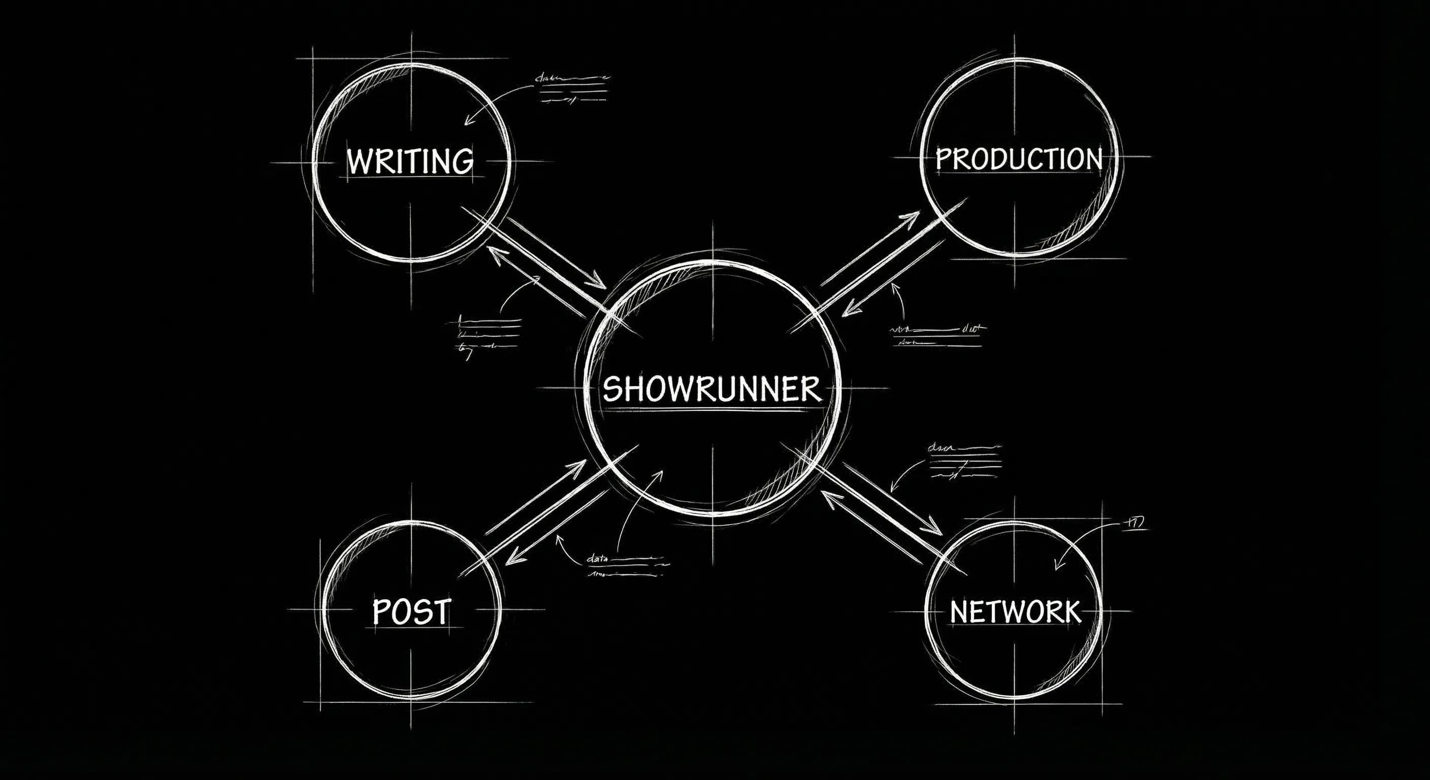 Showrunner at the center of a series
