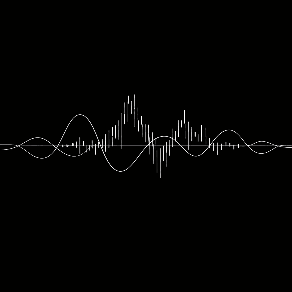 V.O. vs O.S.: sound wave forms