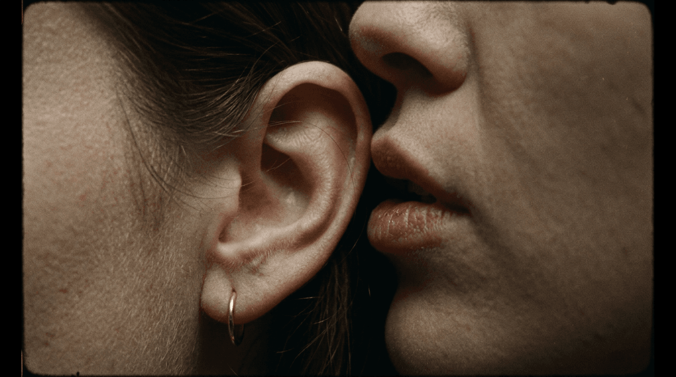 Cinematic workflow still, second angle, 35mm film grain