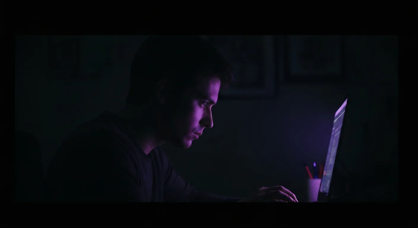 Dialogue: said vs meant,subtext and exposition contrasted in dark mode technical sketch