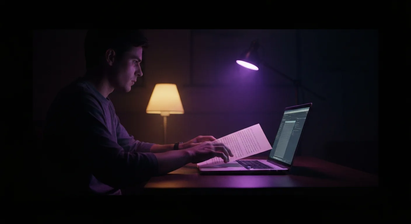 Novel to screenplay: book to script; translation from prose to film; dark mode technical sketch