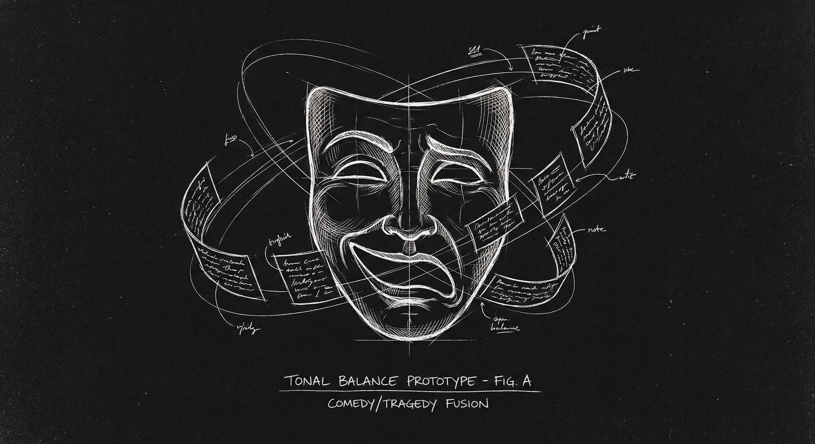 Comedy and tragedy fusion