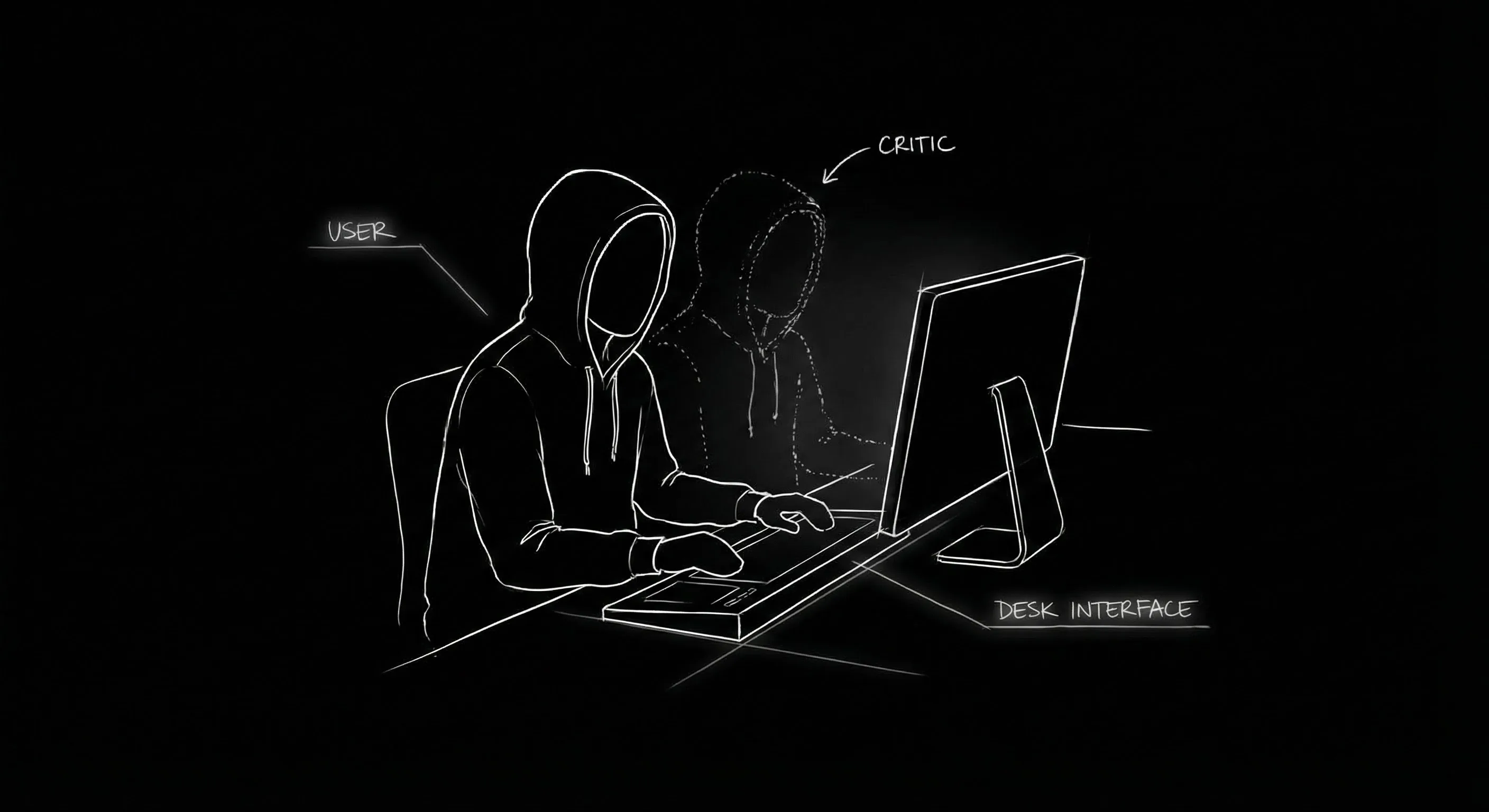 Writer and the internal critic