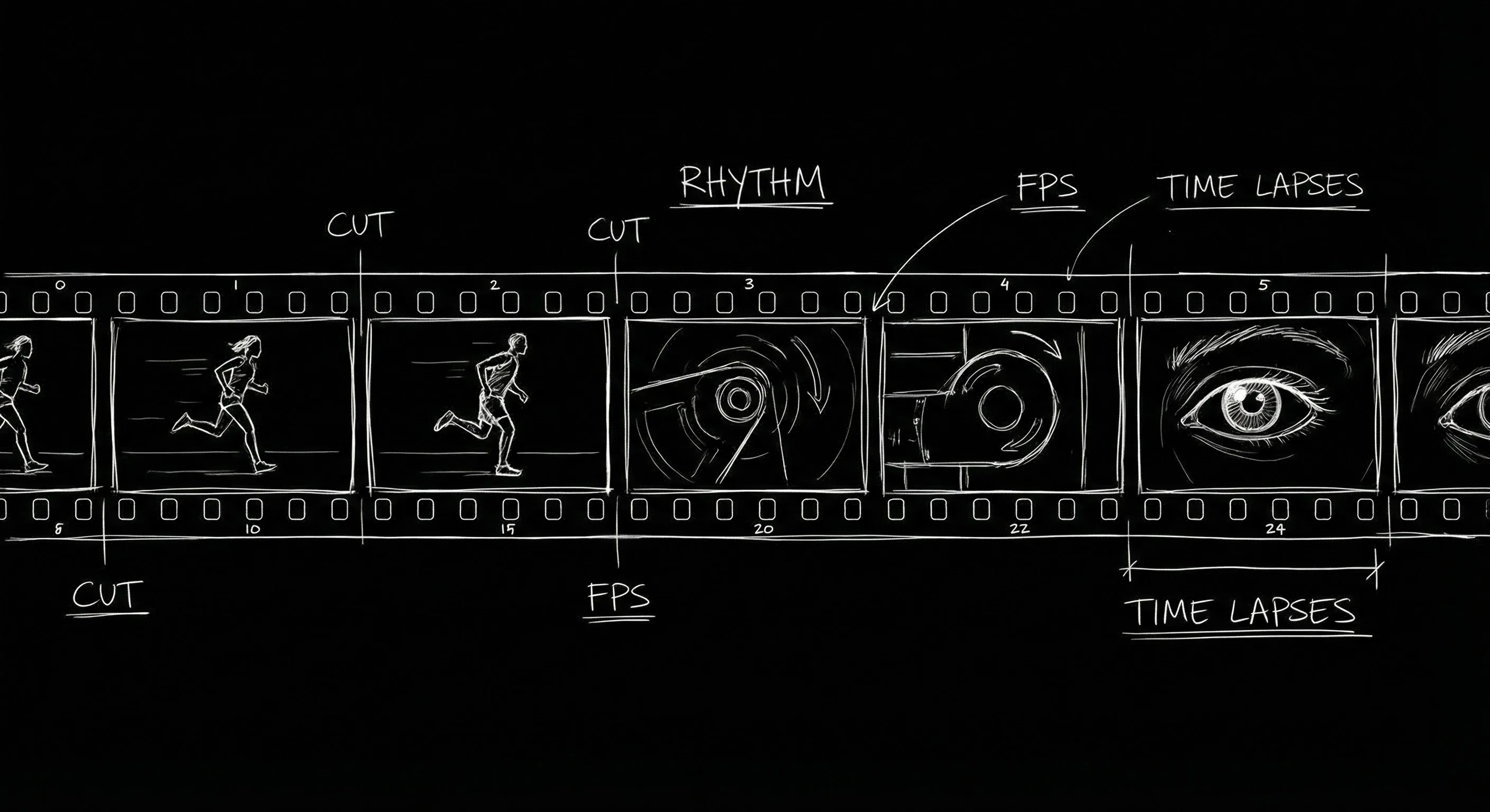 Rhythm of montage cuts