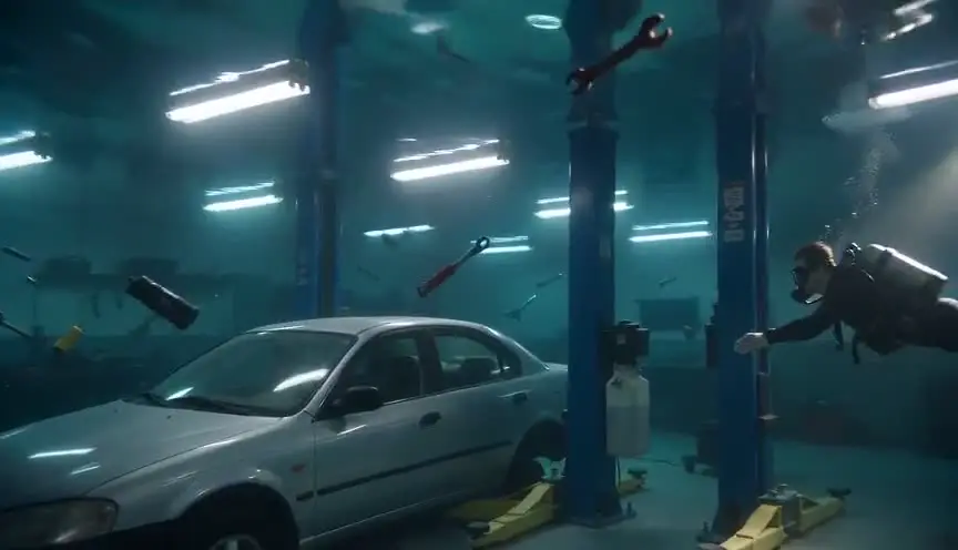 Underwater